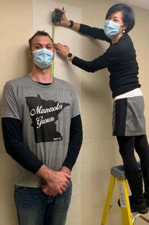 Meet the world's tallest family with the shortest member standing at 6ft 3