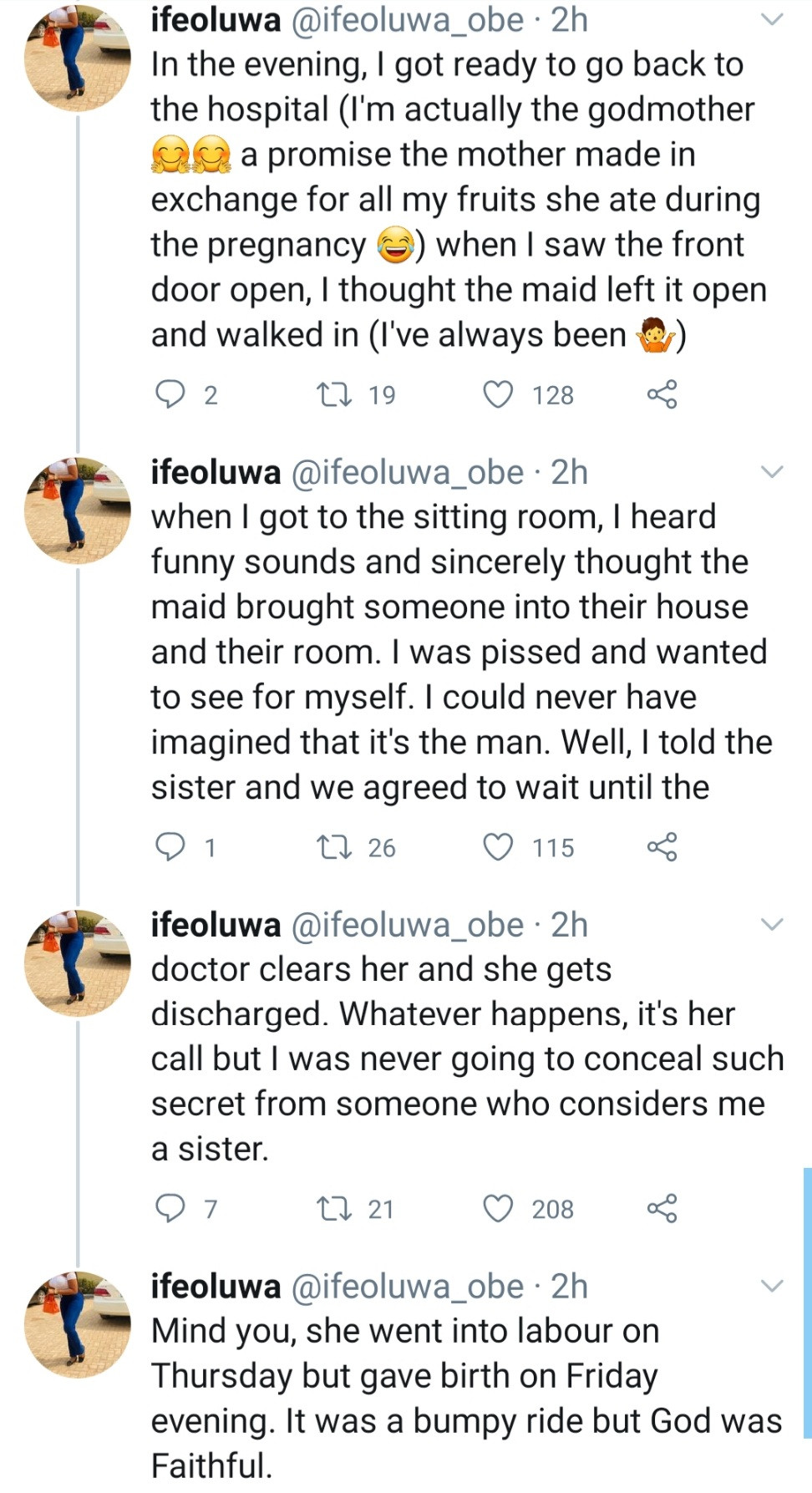 Husband caught having sex with his maid just hours after his wife gave birth