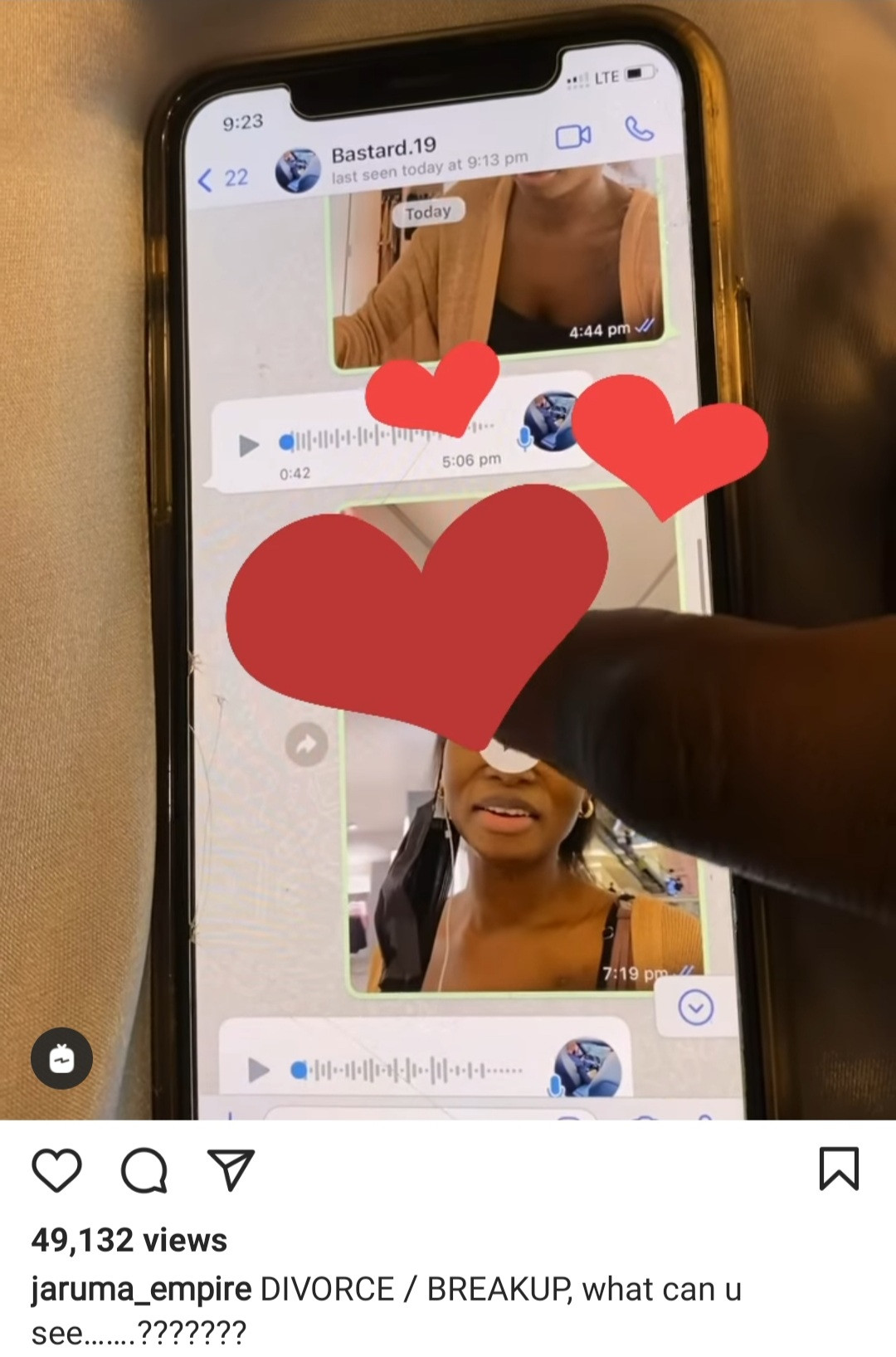 Only fools believe in kayanmata" Jaruma's ex-husband says as he and the kayanmata seller drag each other over who served who breakfast (video)