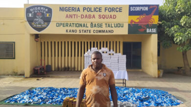 Wonders shall never end.  Police arrest suspected dealer of fake and intoxicating drugs in Kano