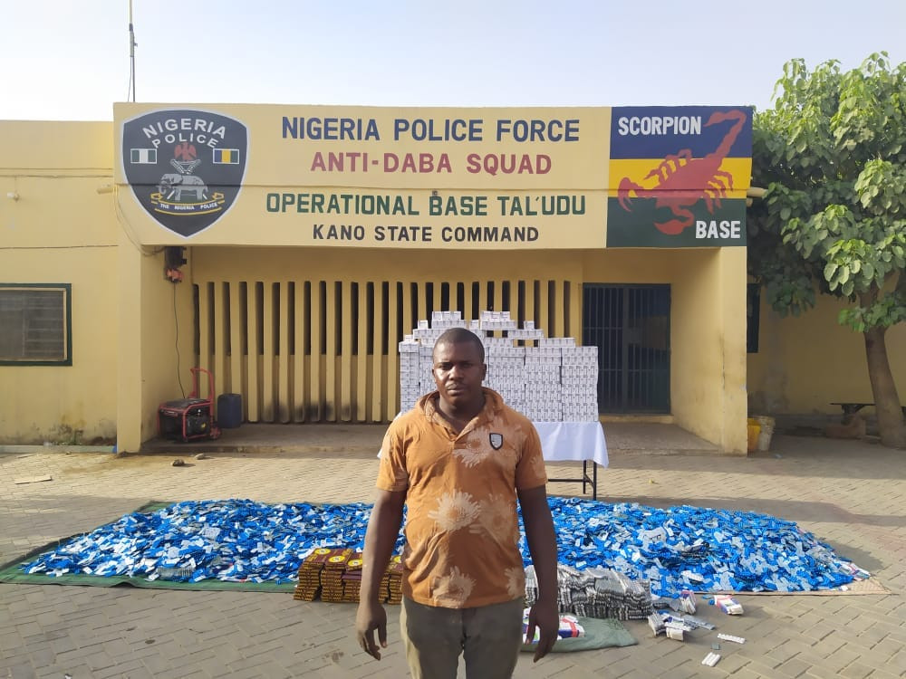 Wonders shall never end.  Police arrest suspected dealer of fake and intoxicating drugs in Kano