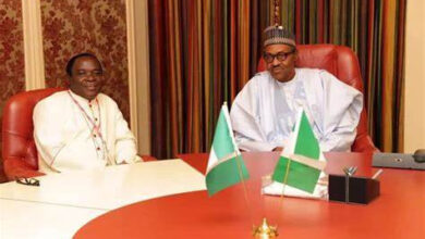 Put away your clerical garb, join politics and let’s see how far you can go – Presidency replies Bishop Kukah