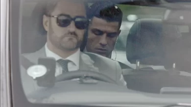 Manchester United star, Cristiano Ronaldo pictured for the first time since the tragic death of his baby boy (photos)