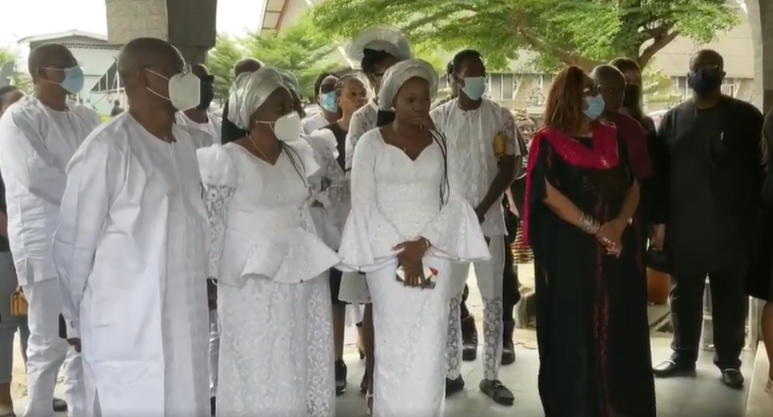 Photos from the funeral of Chinelo Megafu, medical doctor killed in Abuja-Kaduna train attack