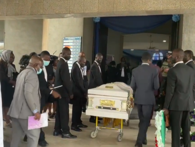 Photos from the funeral of Chinelo Megafu, medical doctor killed in Abuja-Kaduna train attack