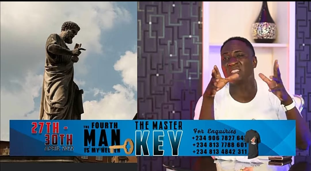 The Masters Key is from Heaven but it's not for sale, meet me at the mountains" - Popular Prophet Jeremiah Fufeyin reveals (Watch Video)