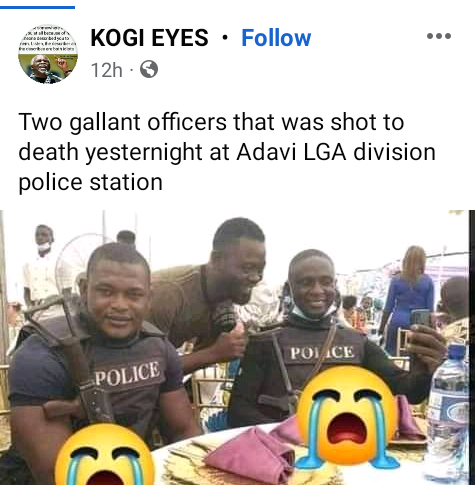 Gunmen attack police station in Kogi, kill three officers