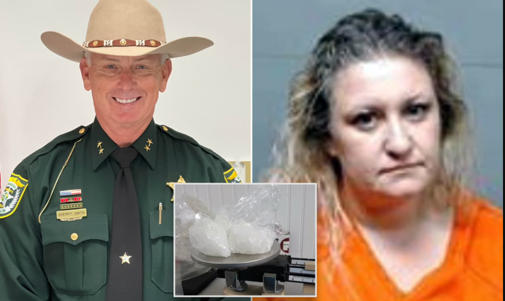 Florida Sheriff arrests his own daughter on Meth trafficking charges, says it doesn't matter who you are (photos)