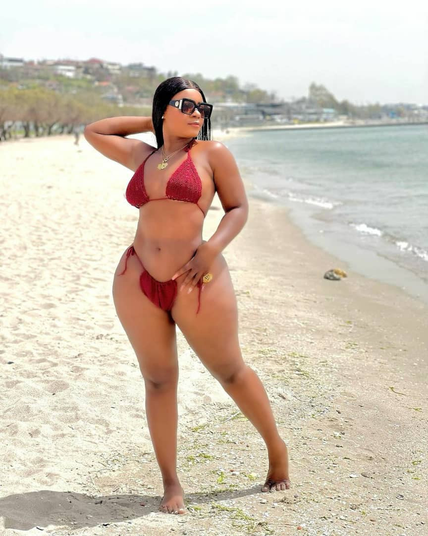 Actress Destiny Etiko puts her banging body on display in sexy bikini photos