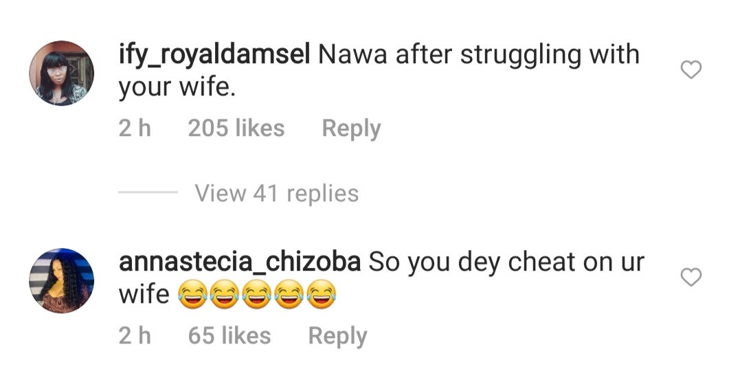 Nigerians troop to Yul Edochie's IG account to react following news he welcomed a child with actress Judy Austin Muoghalu