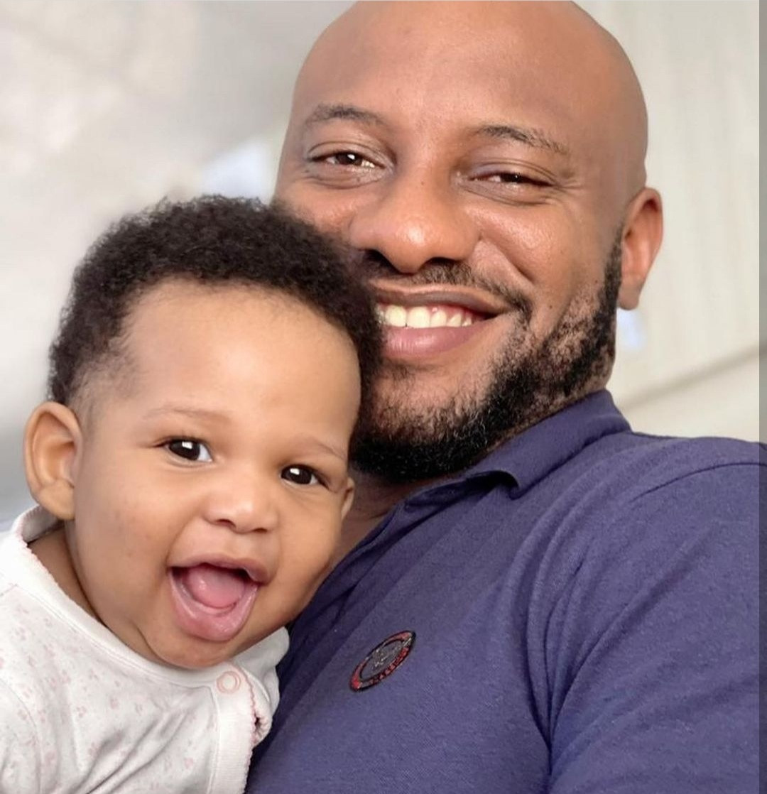 Nigerians troop to Yul Edochie's IG account to react following news he welcomed a child with actress Judy Austin Muoghalu