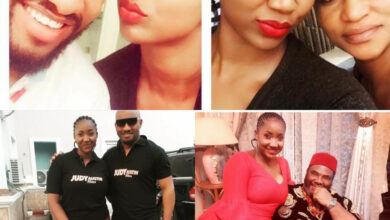 Old photos show Judy Austin Muoghalu posing with Yul Edochie and his father as far back as 2016, with her calling the actor her “best friend” and “teacher”