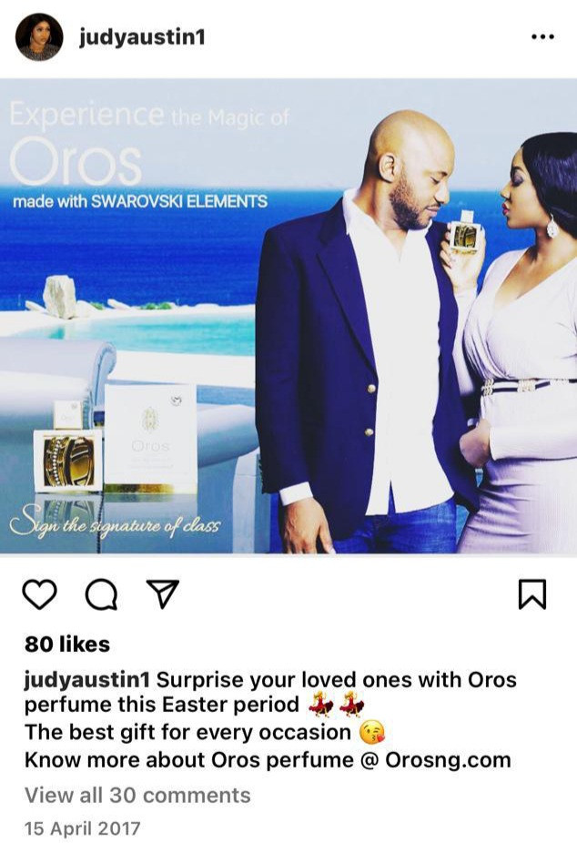 Old photos show Judy Austin Muoghalu posing with Yul Edochie and his father as far back as 2016, with her calling the actor her "best friend" and "teacher"