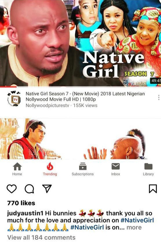 Old photos show Judy Austin Muoghalu posing with Yul Edochie and his father as far back as 2016, with her calling the actor her "best friend" and "teacher"