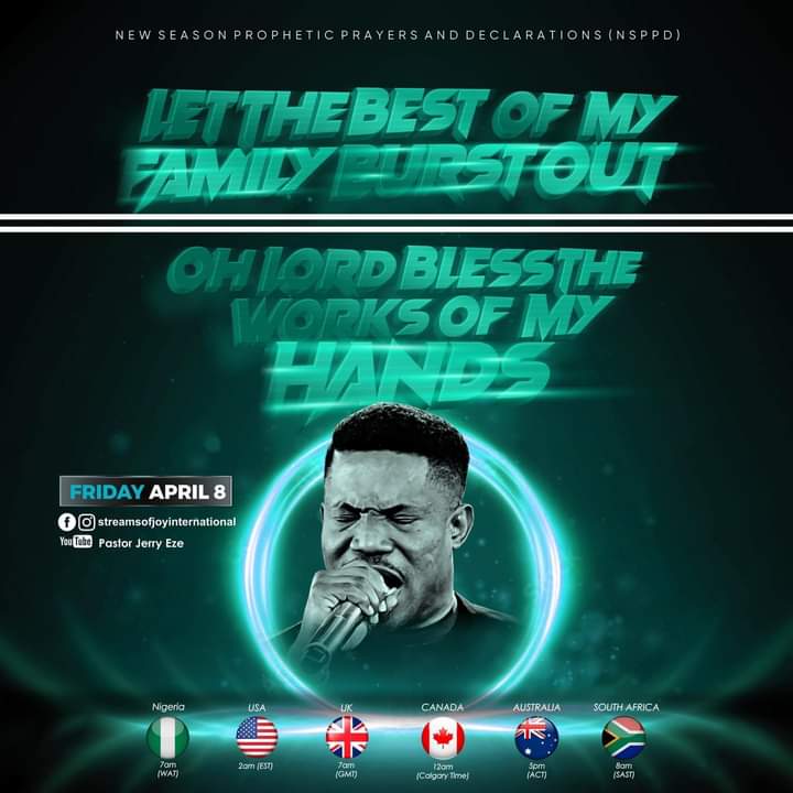 NSPPD 8th April 2022 Live Service Today || Works of My Hands