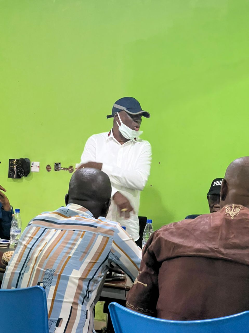 Breaking: Pastor Reuben Initiative for Good Leadership & Accountability meets with Chief David Lyon. As part of the mission of the Initiative to broker peace and foster unity among members