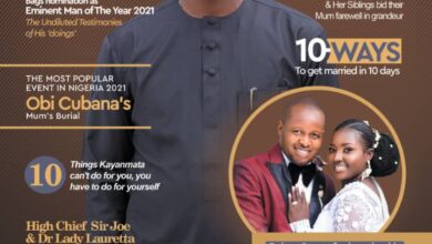 Chief Agbalanze Onyekachukwu Graces Eminent Magazine Cover As Publication Marks 10th Anniversary With Hall of Fame Awards*