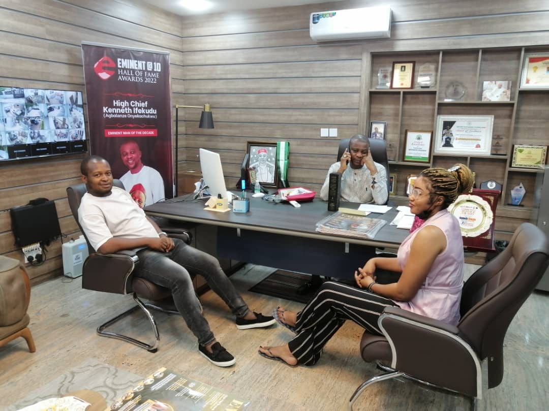 Chief Agbalanze Onyekachukwu Graces Eminent Magazine Cover As Publication Marks 10th Anniversary With Hall of Fame Awards*