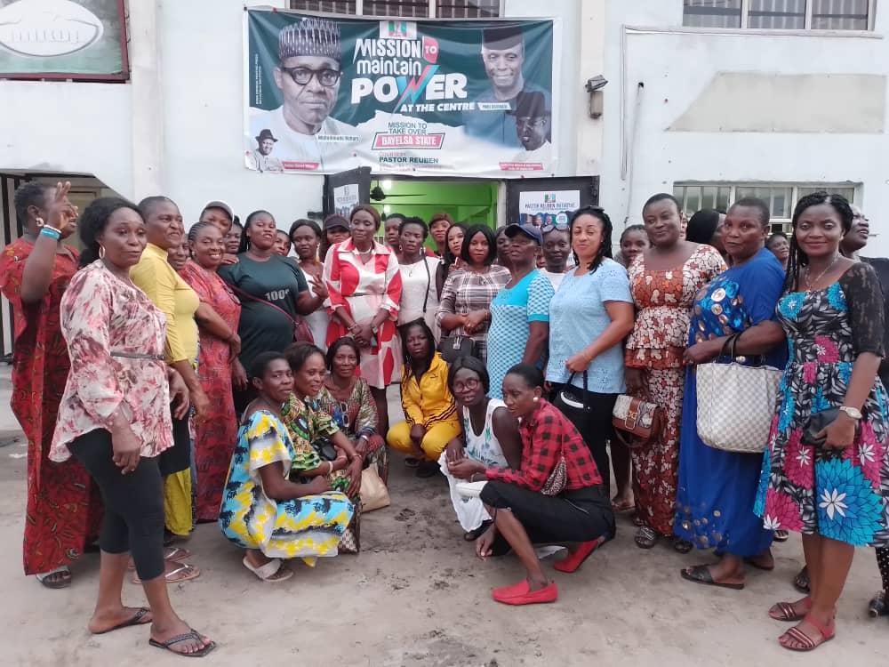 THE STATE WOMEN LEADER OF THE PASTOR REUBEN INITIATIVE FOR GOOD LEADERSHIP AND ACCOUNTABILITY PST ESTHER MARTINS MEET VARIOUS WOMEN WINGS AHEAD OF THE OPERATION SHOW YOUR PVC CAMPAIGN AT THE STATE SECRETARIAT.