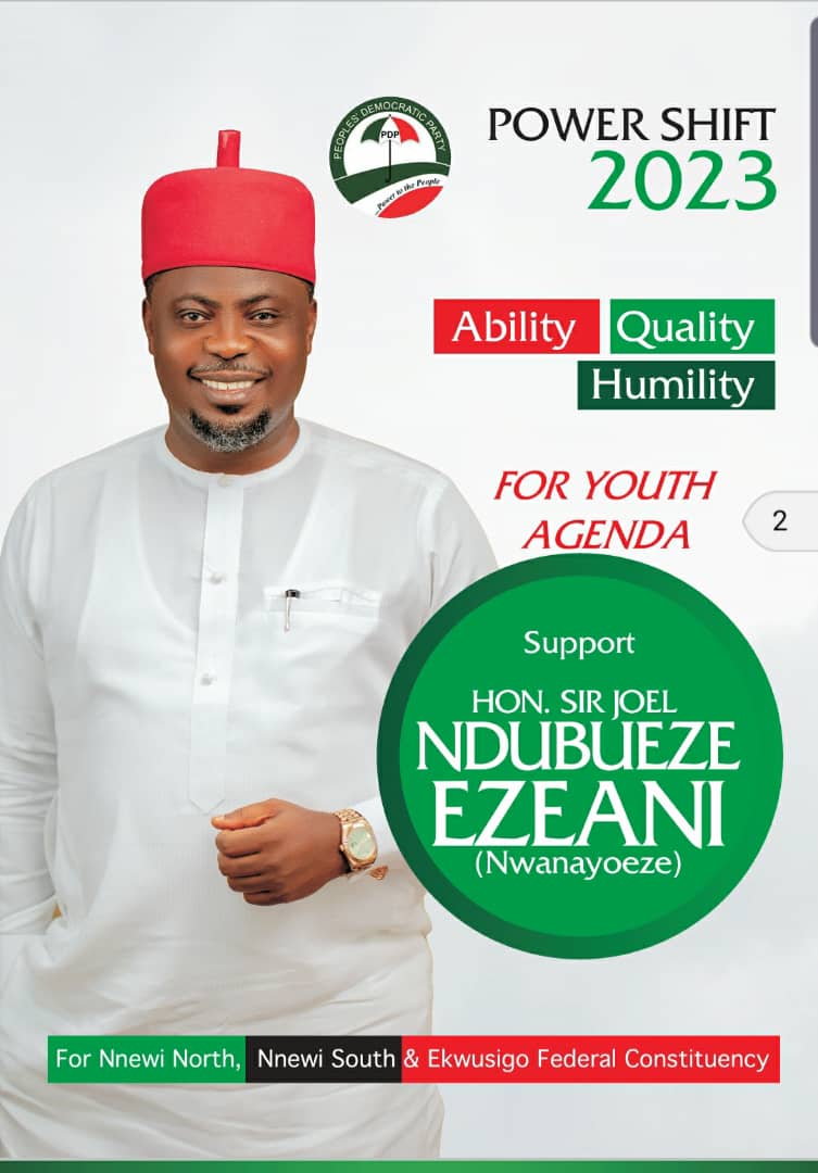 Reps 2023: Hon Sir Ndubueze Ezeani, Who The Cap Fits*