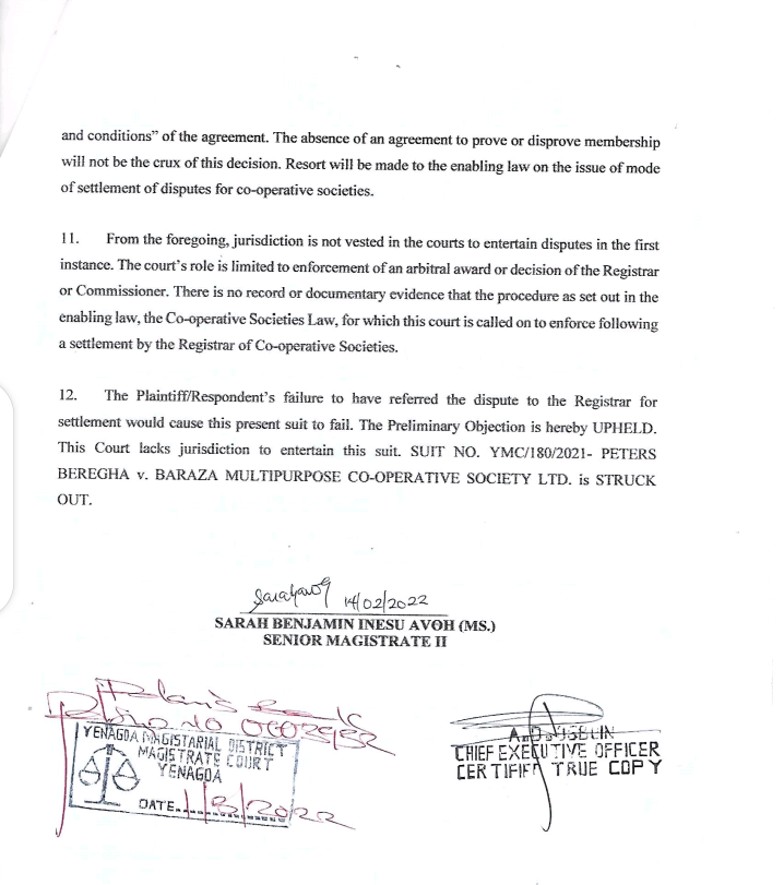 Magistrate court dismiss suit against Baraza for lack of jurisdiction