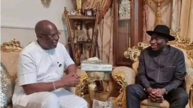 sylva meet jonathan in abuja