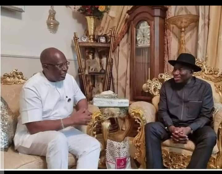 sylva meet jonathan in abuja