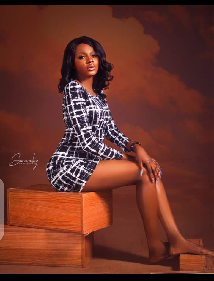 Reactions As Current Miss Nollywood Beauty Queen Karina Simon Throwback Photo Surfaces