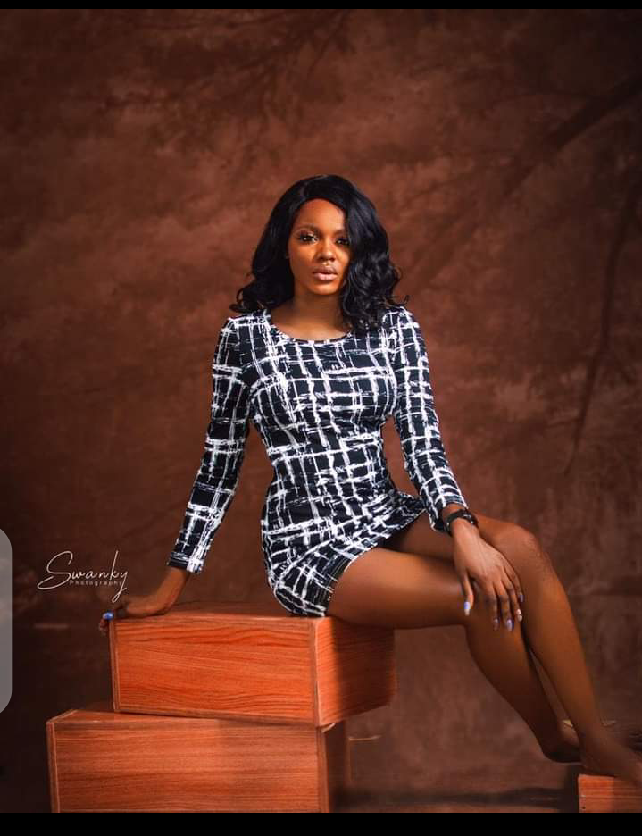 Reactions As Current Miss Nollywood Beauty Queen Karina Simon Throwback Photo Surfaces