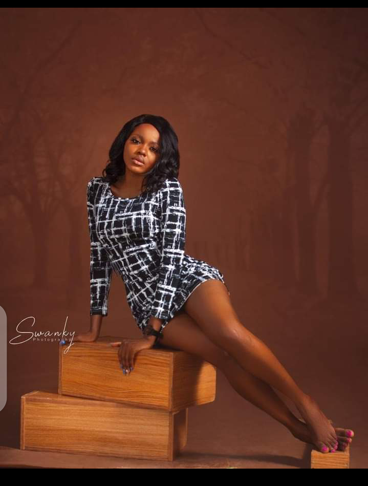 Reactions As Current Miss Nollywood Beauty Queen Karina Simon Throwback Photo Surfaces