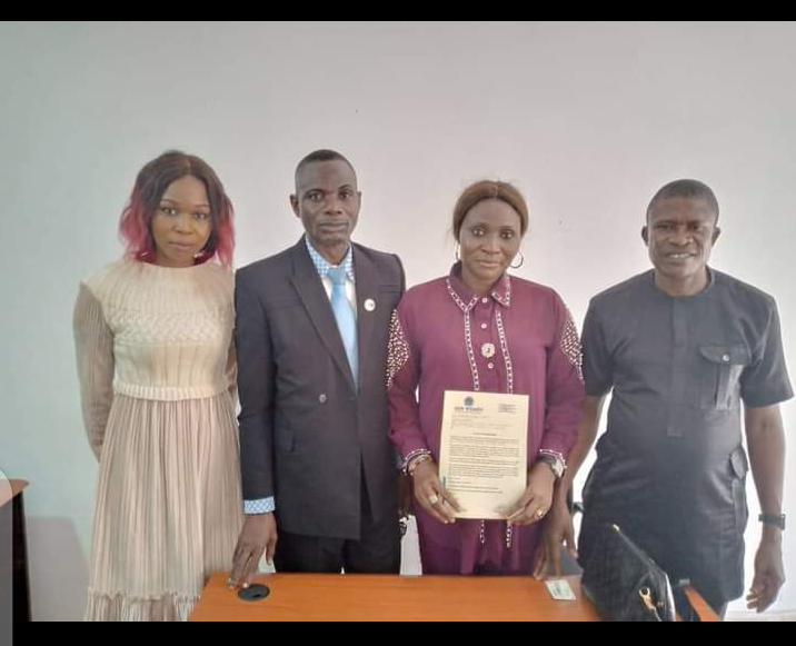 PST ESTHER MARTINS RECEIVES NOMINATION LETTER OF AWARD FOR HER SELFLESS SERVICE TO HUMANITY