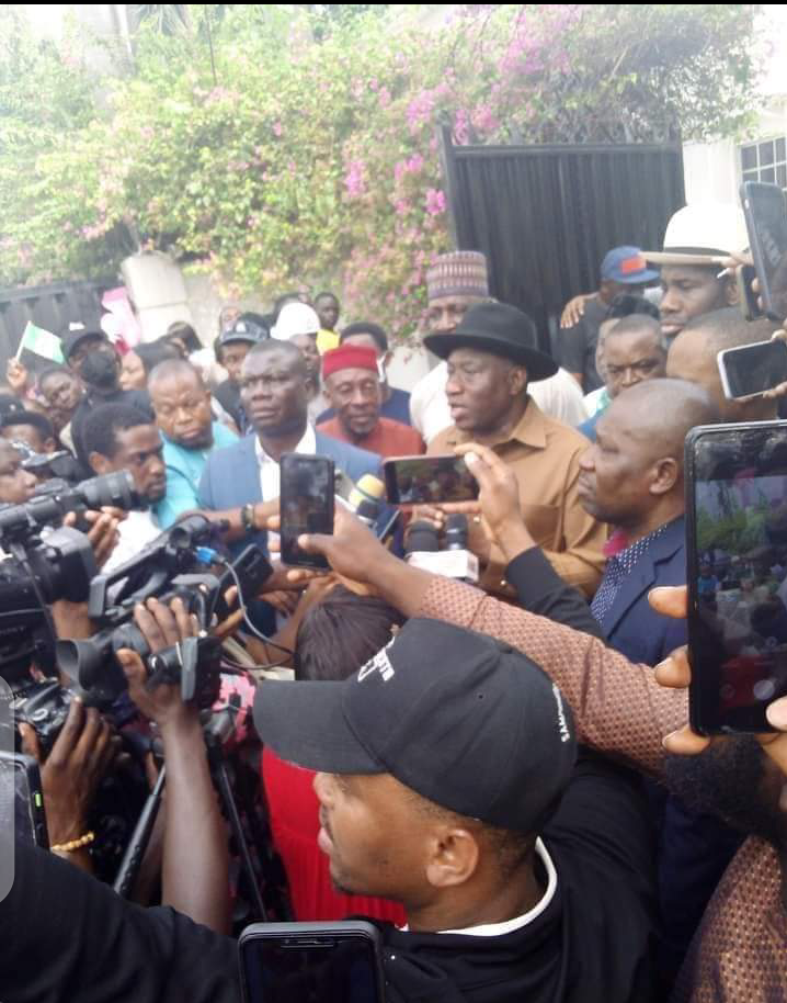 Breaking: I cannot tell if I’m contesting, political process ongoing, watch out - Jonathan Holds Meeting Over 2023 Presidency