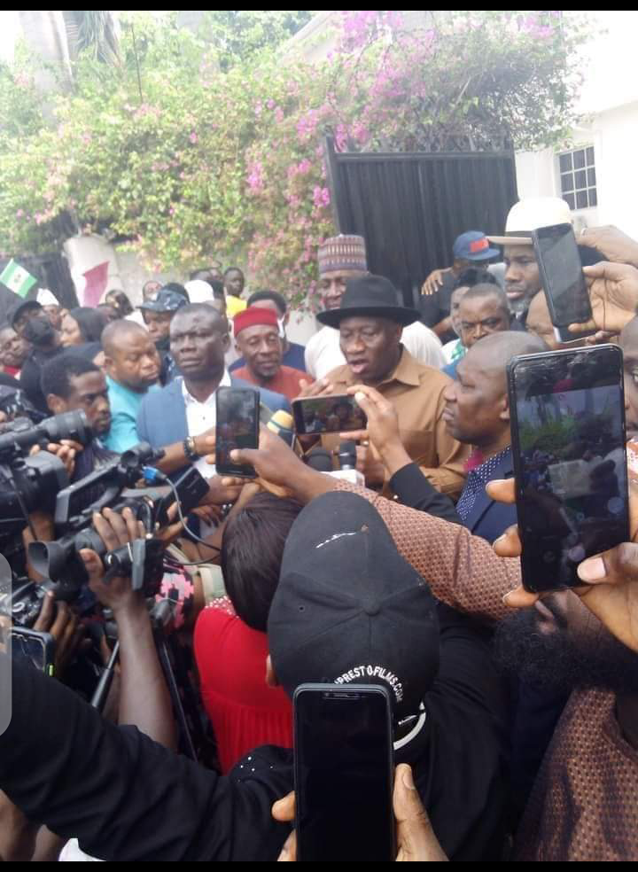 Breaking: I cannot tell if I’m contesting, political process ongoing, watch out - Jonathan Holds Meeting Over 2023 Presidency