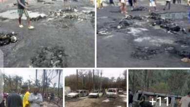 Over 100 Persons Feared Dead As Explosion Guts Illegal Oil Bunkering Sites At Abaezi Forest Ohaji/Egbema LGA, Imo State.