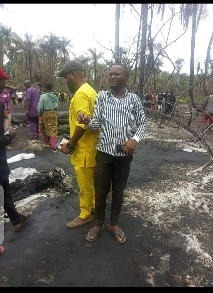 Over 100 Persons Feared Dead As Explosion Guts Illegal Oil Bunkering Sites At Abaezi Forest Ohaji/Egbema LGA, Imo State.