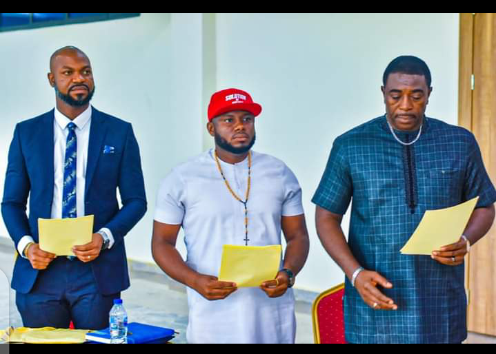 Nollywood actor Bob-Manuel Udokwu, Barrister Ezeokenwa, Others Sworn-In As Commissioner, Special Advisers