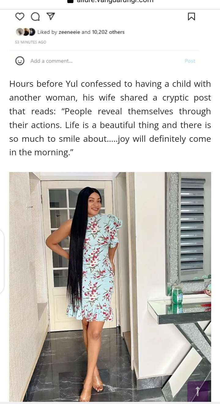 IT’S TIME FOR THE WORLD TO MEET MY SON BORN BY MY SECOND WIFE” YUL EDOCHIE SHOWS OFF HIS CHILD WITH ANOTHER WOMAN AS HIS WIFE TELLS HIM “MAY GOD JUDGE BOTH OF YOU”