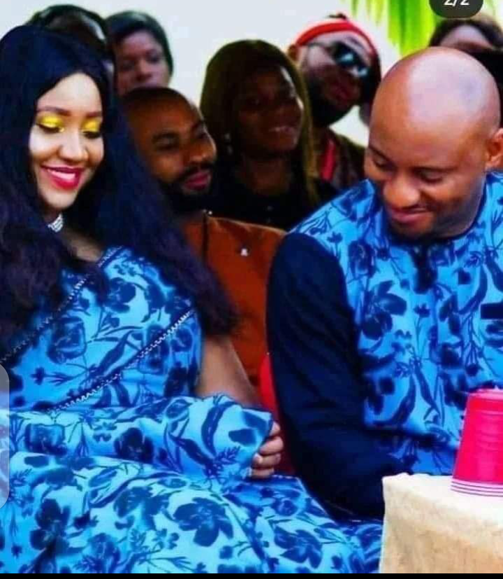 Alleged photos of the traditional marriage between Yul and his second wife Judy at Umuoji, Anambra state.