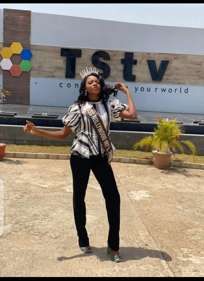 Miss Nollywood international 2022 Karina Simon was live at Tstv Africa on her campaign on skills