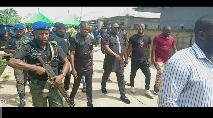 FAREWELL TO LATE HON TESSY AARON AS FOUNDER PASTOR REUBEN INITIATIVE FOR GOOD LEADERSHIP AND ACCOUNTABILITY SHOWS LAST RESPECT.