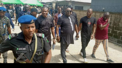 FAREWELL TO LATE HON TESSY AARON AS FOUNDER PASTOR REUBEN INITIATIVE FOR GOOD LEADERSHIP AND ACCOUNTABILITY SHOWS LAST RESPECT.
