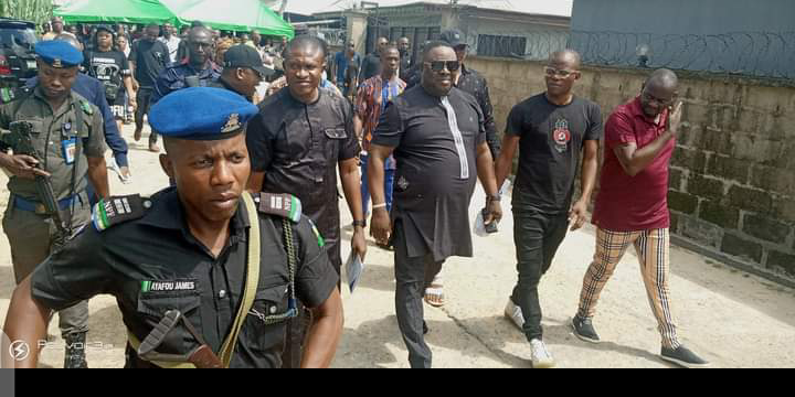 FAREWELL TO LATE HON TESSY AARON AS FOUNDER PASTOR REUBEN INITIATIVE FOR GOOD LEADERSHIP AND ACCOUNTABILITY SHOWS LAST RESPECT.