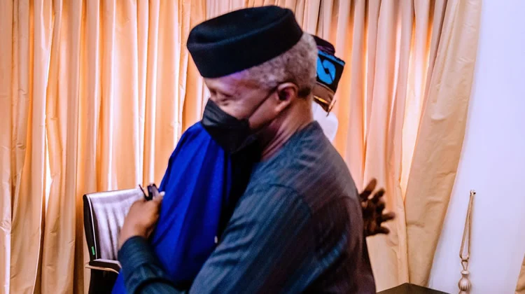 I Have No Son Grown Enough to Declare For President. - Tinubu Denying Osinbajo.