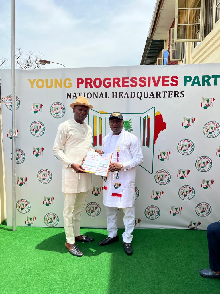 Dr. Echem Storms YPP Office, Obtains Nomination Form To Represent Orumba South Constituency