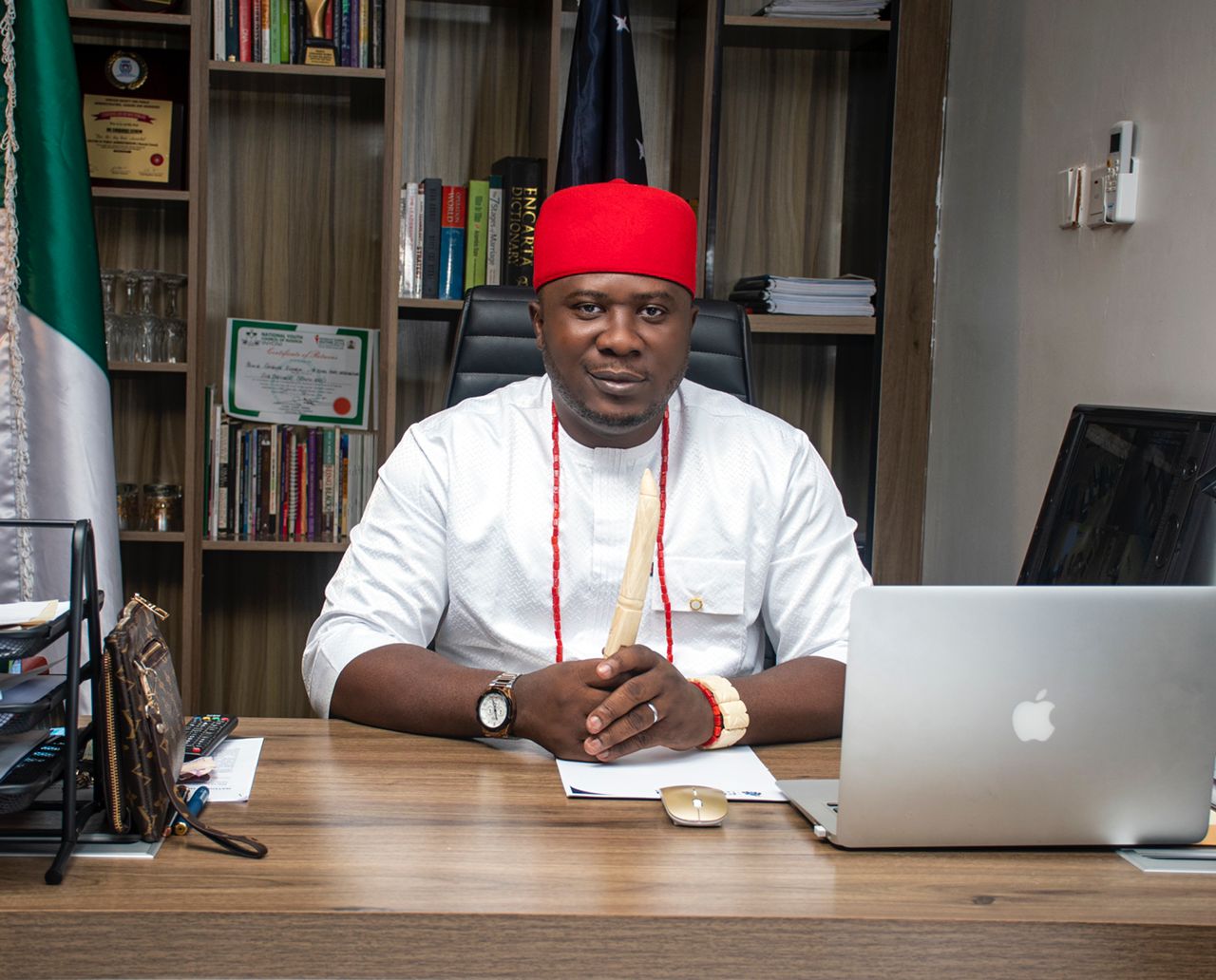 Dr. Echem Storms YPP Office, Obtains Nomination Form To Represent Orumba South Constituency