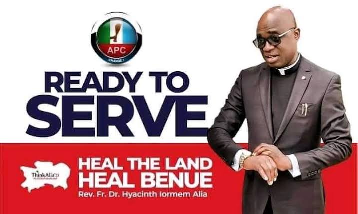 Catholic Priest, Hyacinth, Wins Benue APC Governorship Ticket