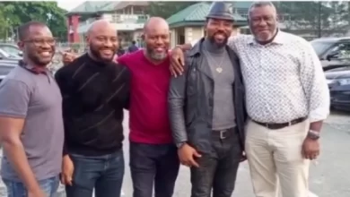 Actor Yul Edochie shares a video of him and his brothers posing for photos (video)
