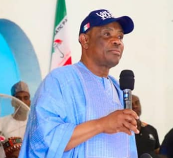 Thunder fire you and your  ultimatum - Gov. Wike blasts INC and IYC  over 48 hours ultimatum to release Farah Dagogo (video)