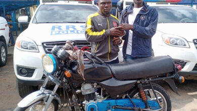 Two suspected motorcycle robbers arrested in Lagos