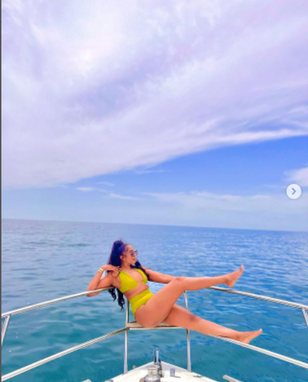 Actress, Sharon Ooja shares swimsuit photos as she vacations in Spain
